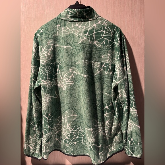Spyder Snap Lounge Fleece Pullover- Verdant Green Sz XXL Unisex NWT - Picture 9 of 16